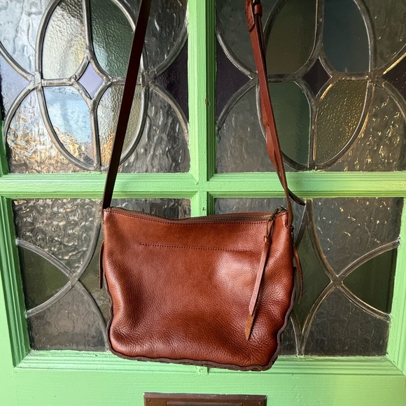 Madewell Rich Brown Leather Shoulder Bag - Picture 3 of 4